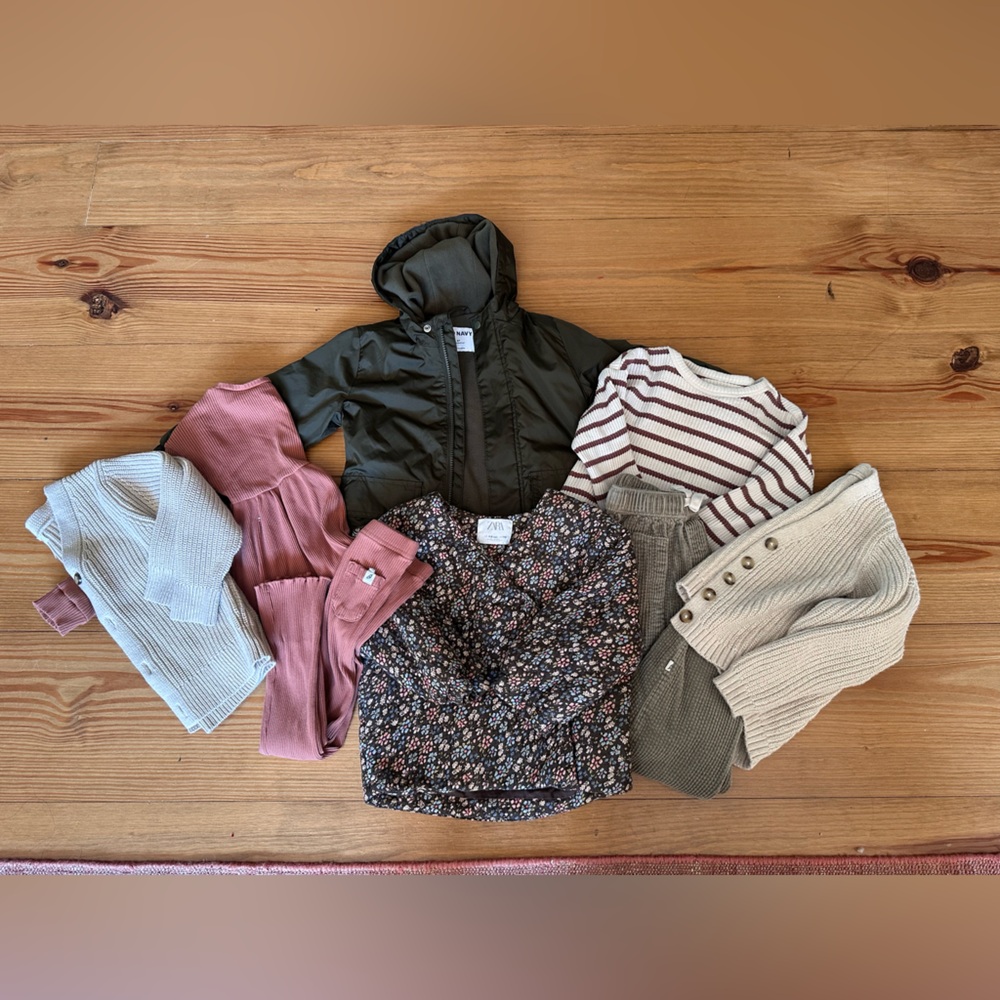 Stylish Kids fall Clothing Bundle 4-5t